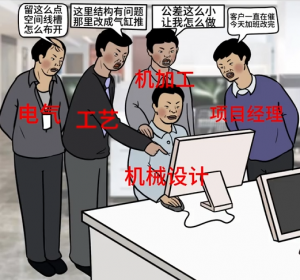 当机械设计出图后,背后总有一群人指指点点 当机械设计出图后,背后总有一群人指指点点