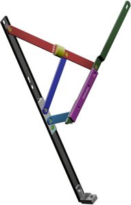 铰链四杆机构：机械世界的基础传动单元